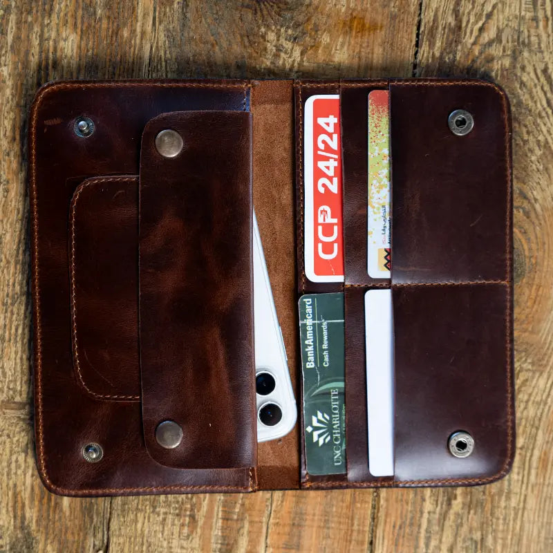 Portefeuille Slim en cuir – Élégant & pratique JLDCRAFT.eur