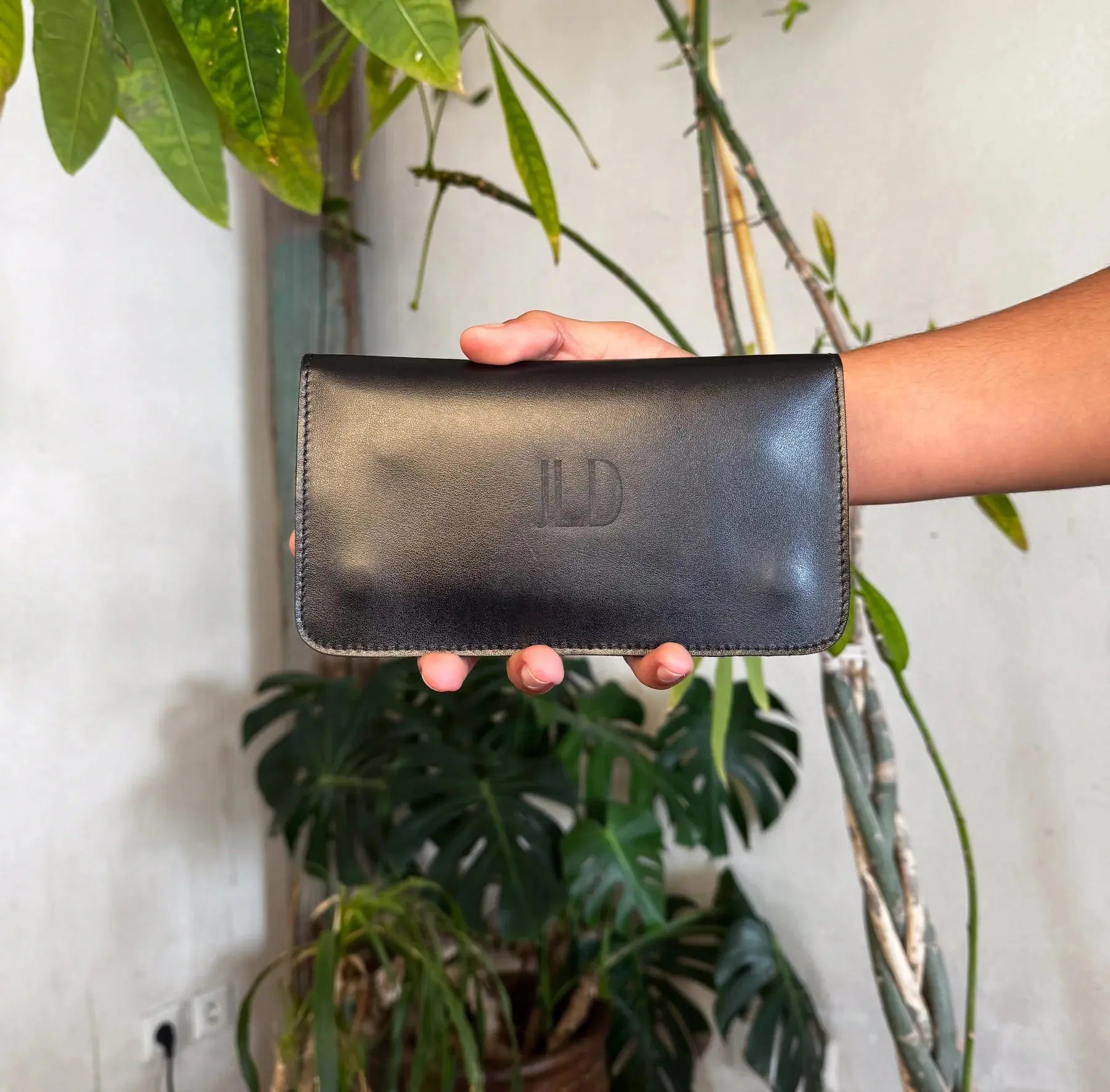 Portefeuille Slim en cuir – Élégant & pratique JLDCRAFT.eur