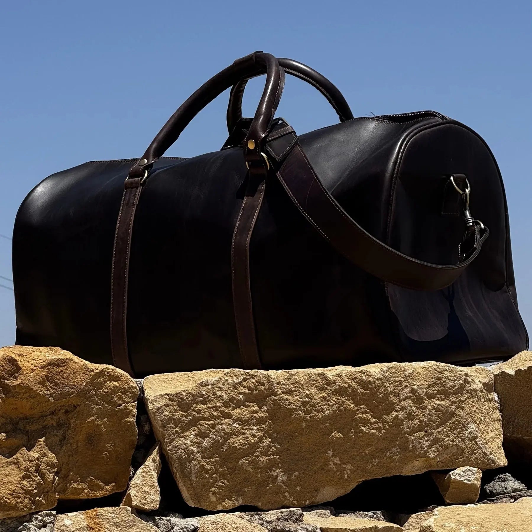 Altair – Sac de voyage en cuir premium JLDCRAFT.eur