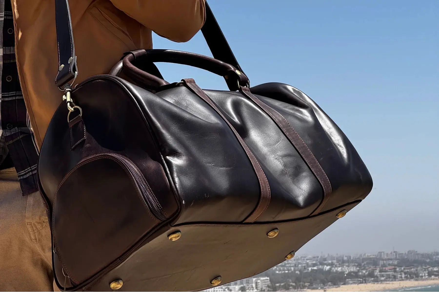 Altair – Sac de voyage en cuir premium JLDCRAFT.eur