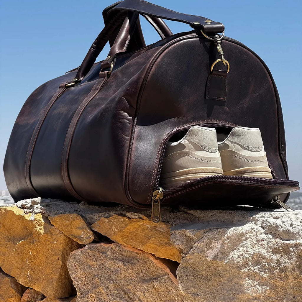 Altair – Sac de voyage en cuir premium JLDCRAFT.eur